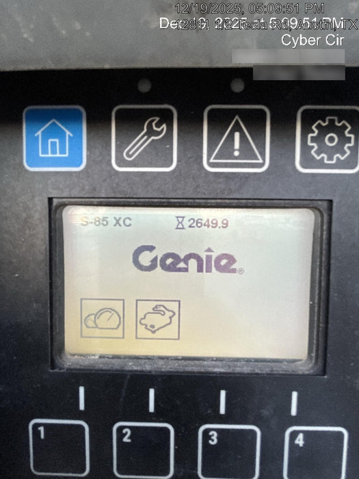 2020 GENIE S-85 XC