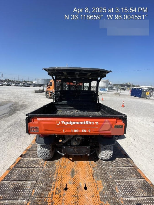 Kubota RTV-X1140W-H Kubota RTVX1140WH 4wd Utility Cart, LED Strobe, Windshield Tempered Glass, Pastic Canopy, Wire Harness Kit, Backup Alarm