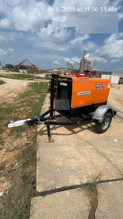 2022 Lincoln Electric LE400 Kubota V1505, Trlr, Cable Rack, Light Kit, ES Decals, T3