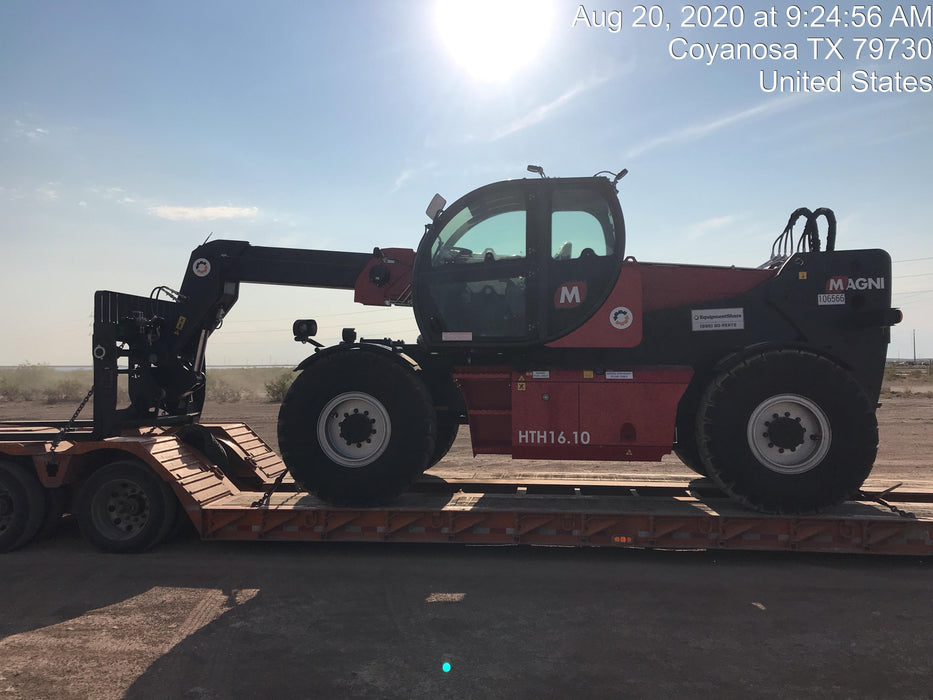 2020 Magni HTH 16.10 Cab/Heat/Air, LED Lights Front and Back, LED Boom Lights and Camera