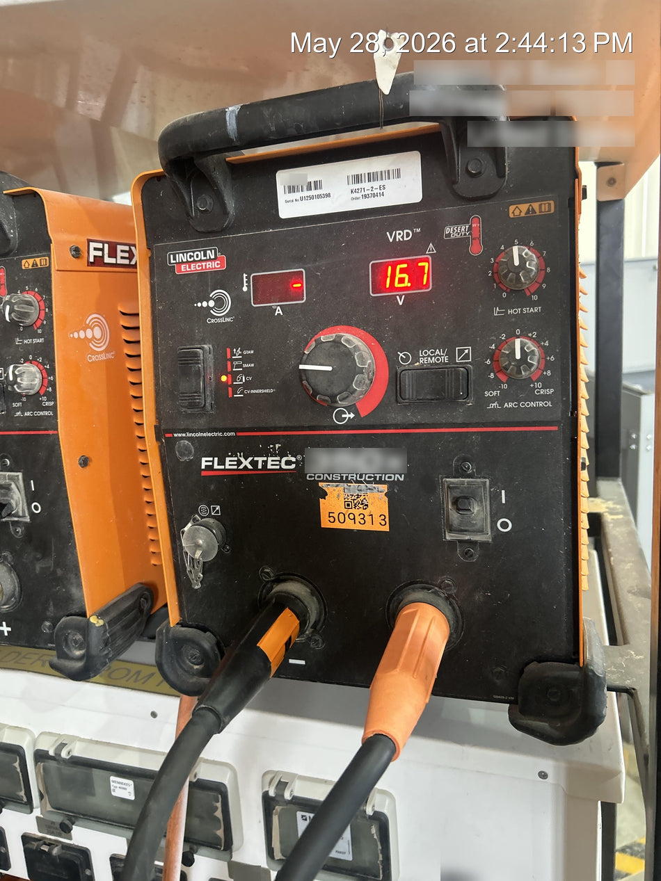 2025 LINCOLN ELECTRIC FLEXTEC 350X