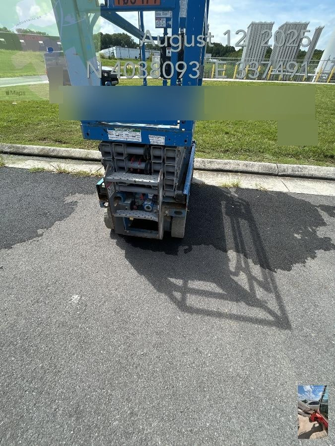2020 Genie GS-1930 Solid Non Marking Tires, Beacon, Folding rails with half height swing gate