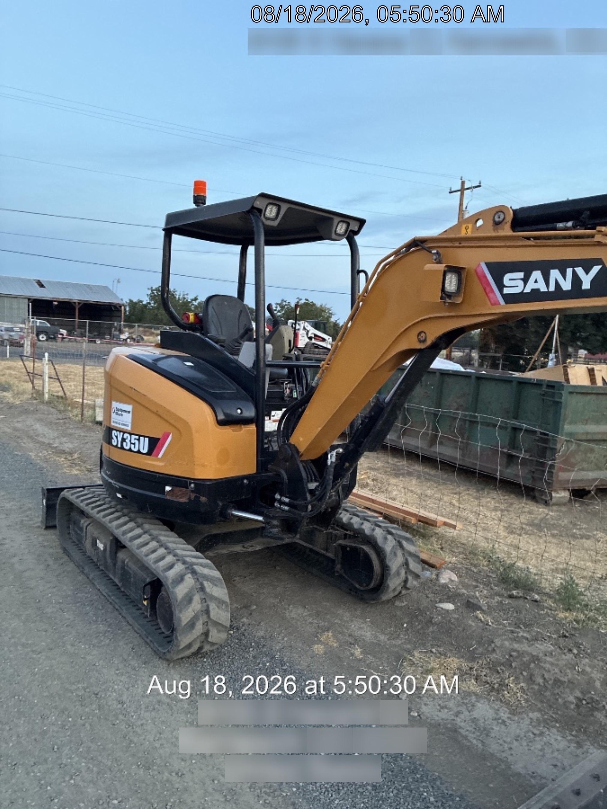 2020 SANY SY35U