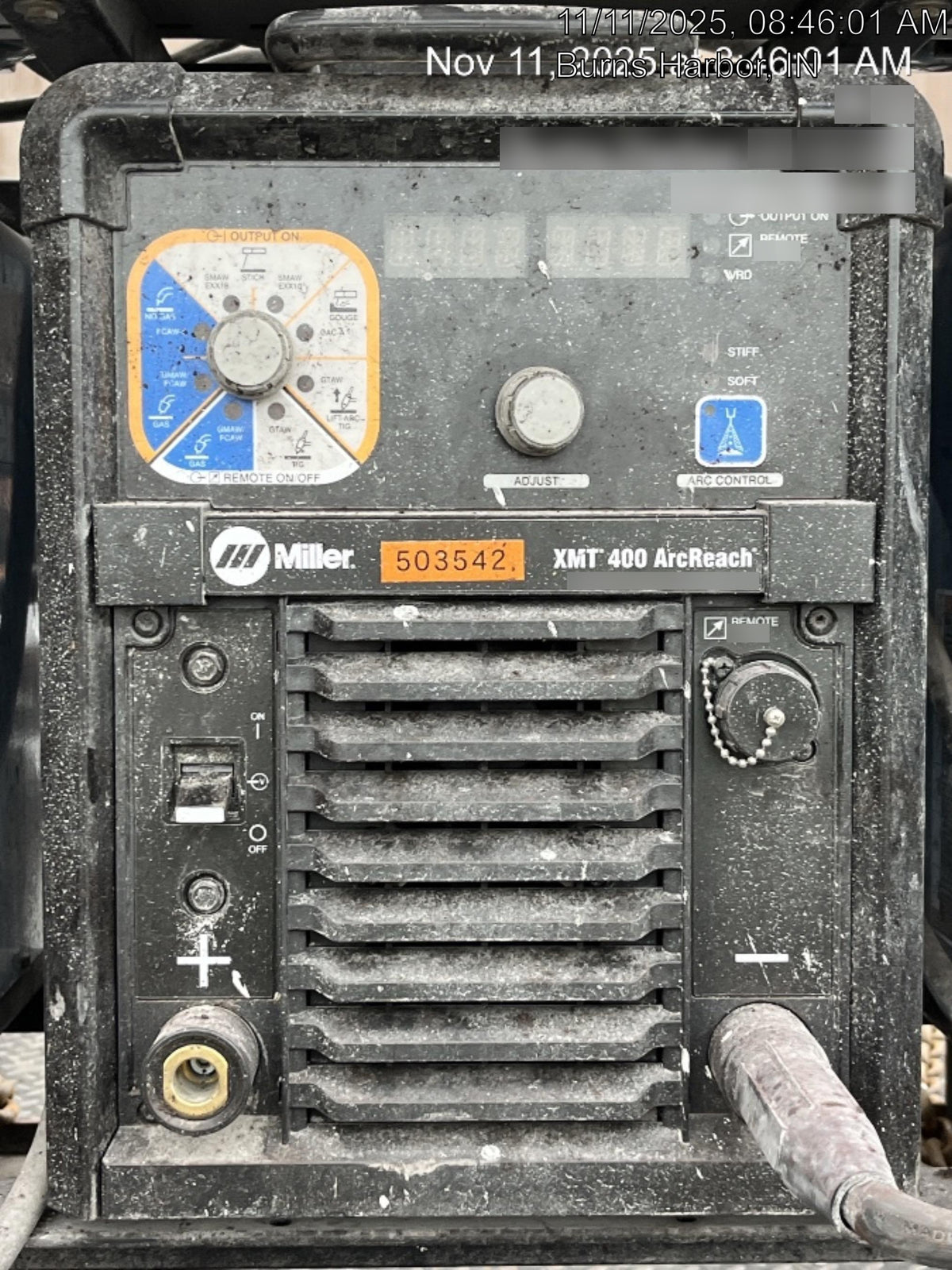 2025 MILLER ELECTRIC XMT 400