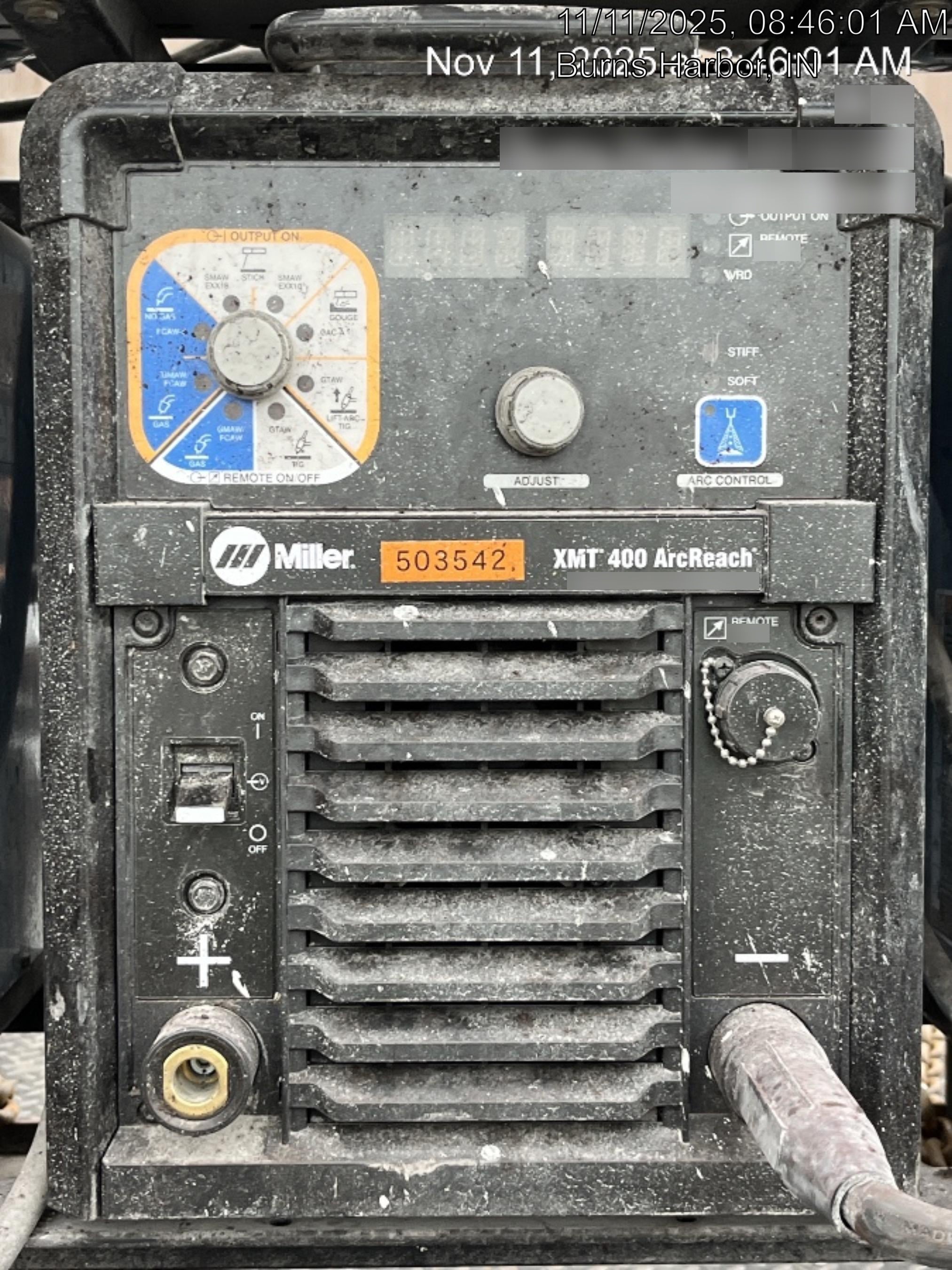 2025 MILLER ELECTRIC XMT 400