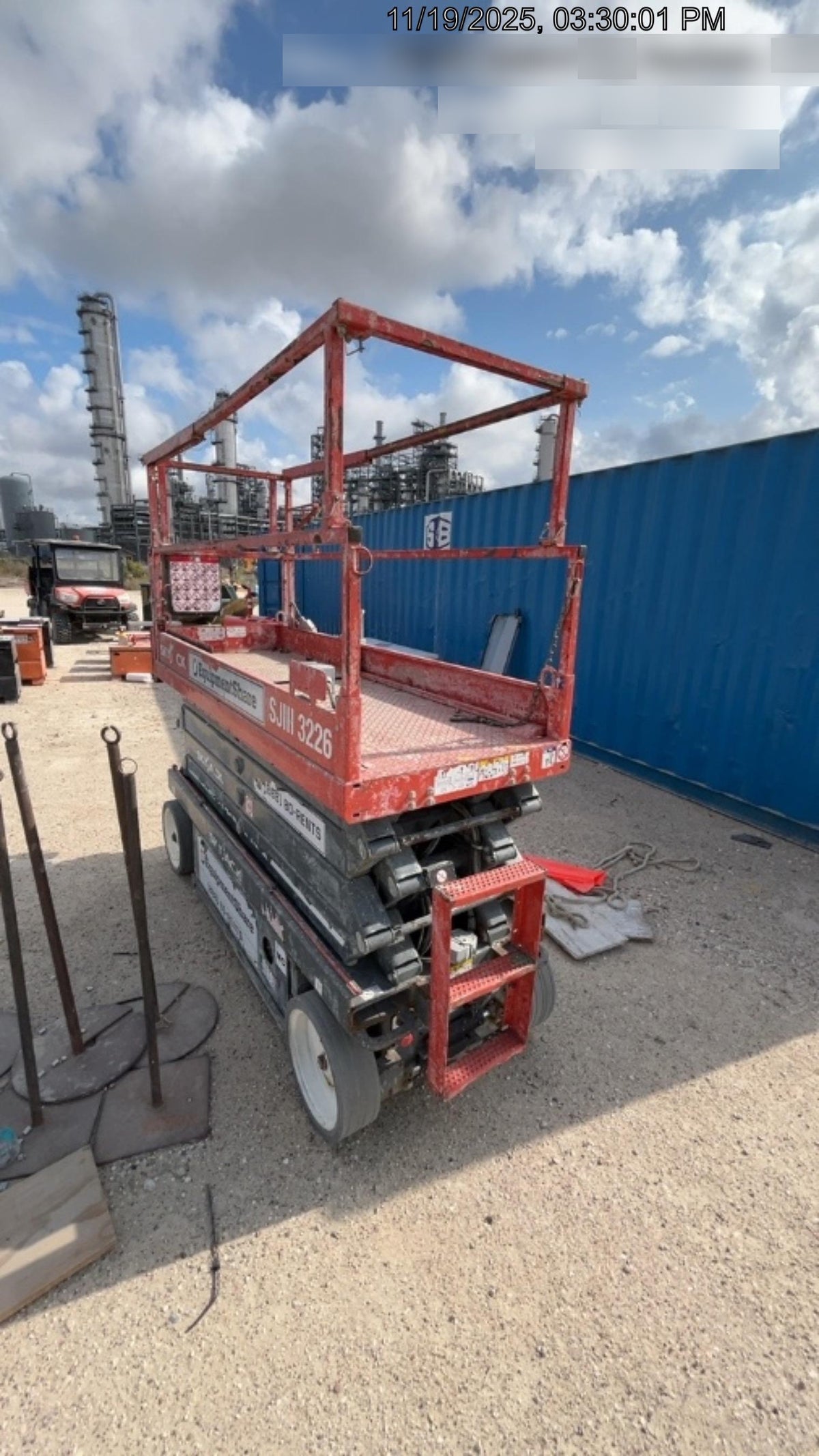 2019 Skyjack SJIII-3226 Standard Options, Trojan Batteries