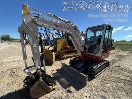 2025 TAKEUCHI TB235-2CR