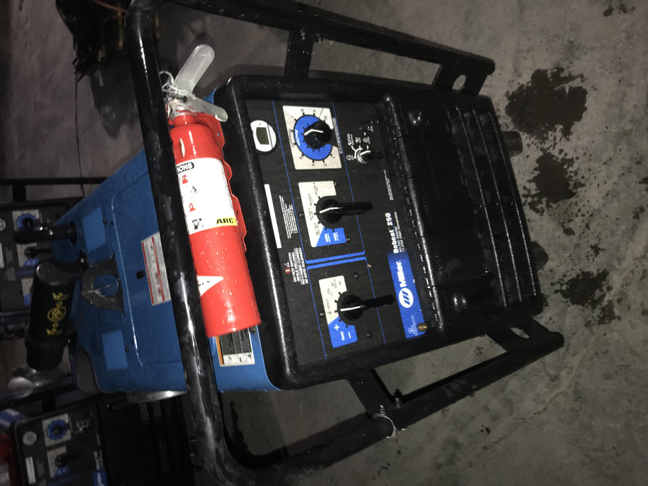 2019 Miller Electric BOBCAT 250 LP/Propane, Running Gear, Tank Bracket, Hose