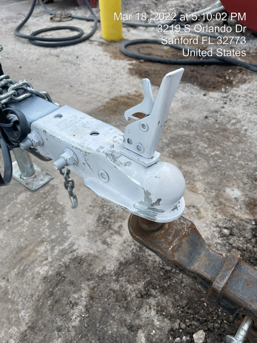 2021 Allmand NLV3GR (4) LED Light Fixture 350W, 23' Vertical Mast, 3kW Prime, Towable, Deep Sea L401, Leveling Jacks, Yanmar T4F 5.8hp