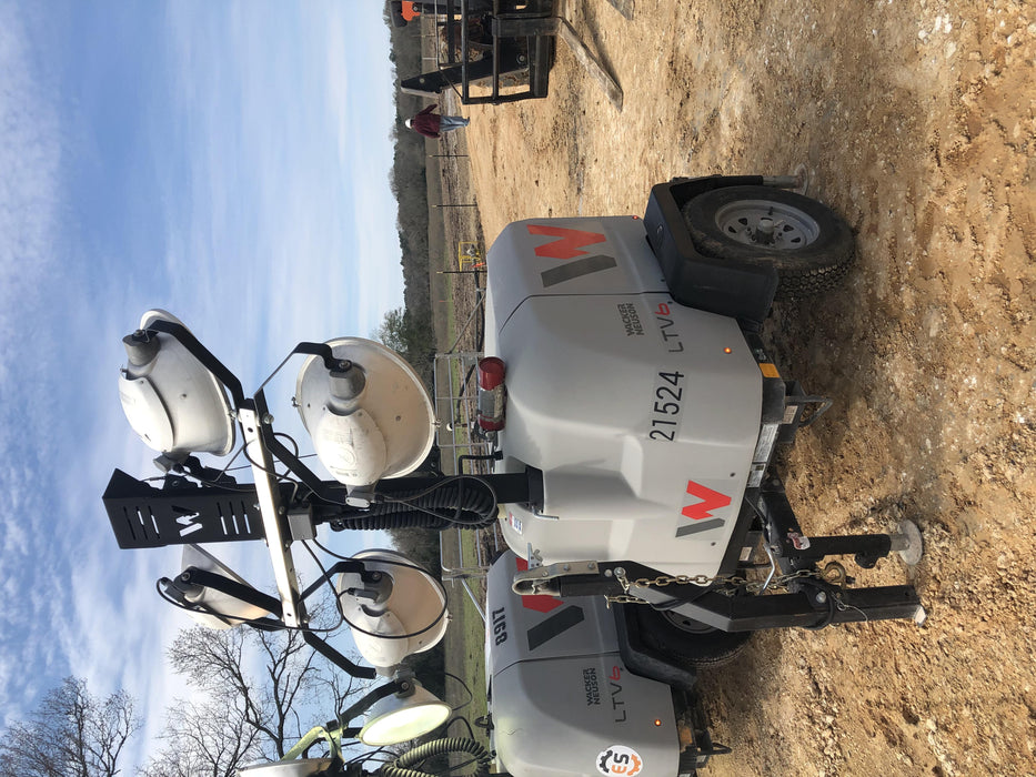 2019 Wacker Neuson LTV6L-MH Wacker Neuson LTV6L Mobile Light Tower w/Fuel Level Sensor Installed