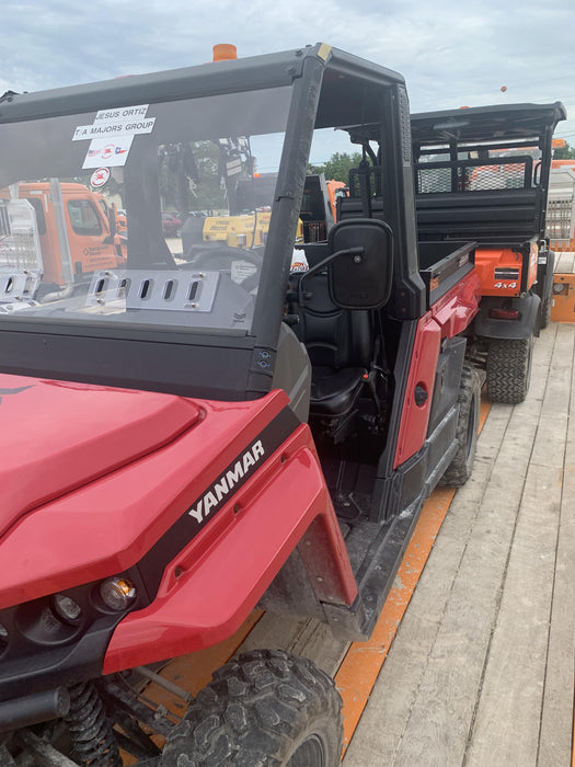 2021 Yanmar YU1000 Canopy, Steel Wheel, Poly WindShield, Beacon, Backup Alarm