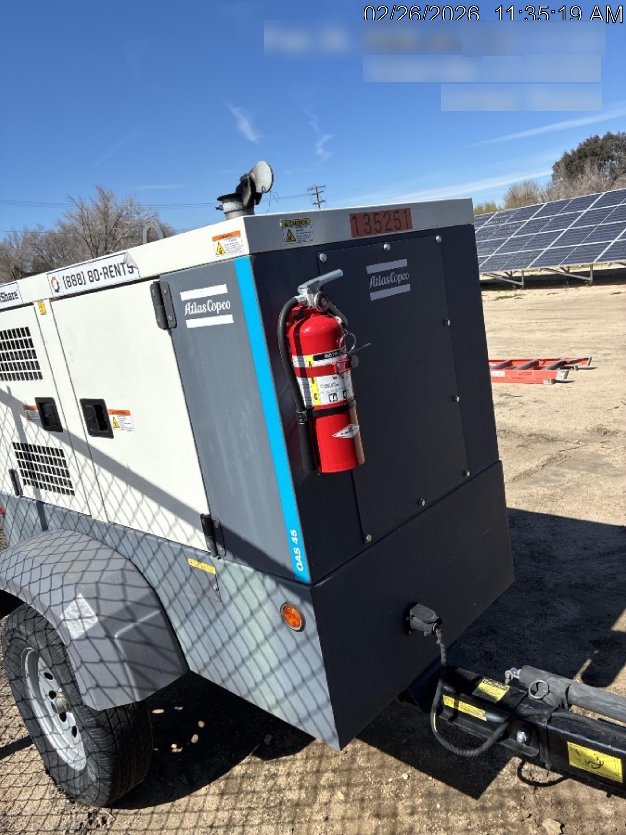 2021 ATLAS COPCO QAS45