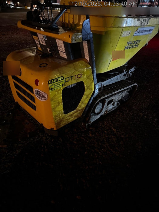 2019 WACKER NEUSON DT10