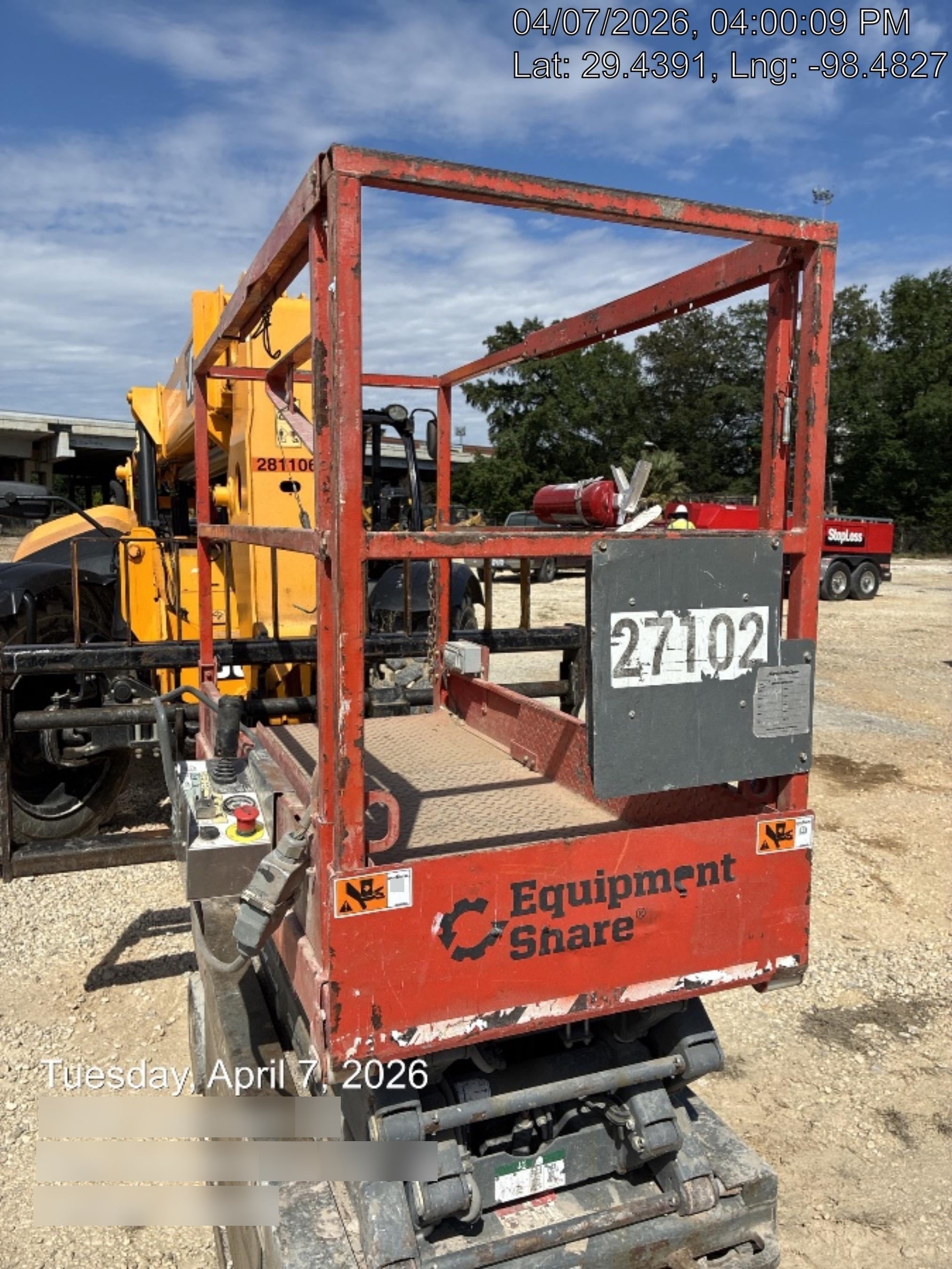 2019 Skyjack SJIII-3219 Standard Options