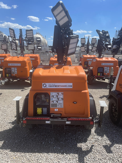 2023 Generac MLT2 Diesel, Flex Switch 120V Input, Powerzone Controller, 
(4) 320W LED Lights, 4kW Generator, 39.9 Gal Fuel Tank, 2" Ball, T3