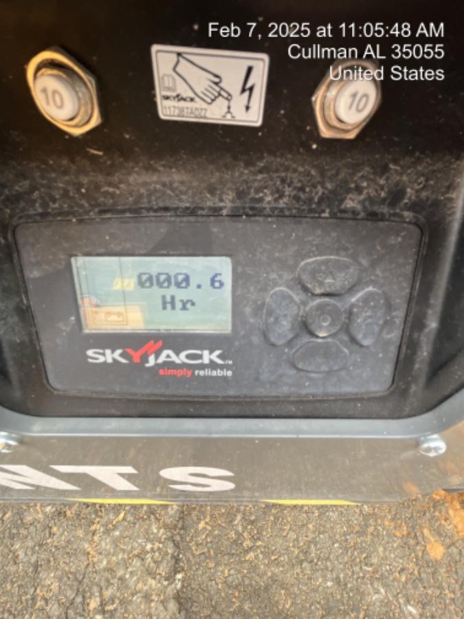 2024 Skyjack SJ3219 Electric Drive, Sld NM Tires, DBcns, RFRails, Power to Platform, T3 + Access Control