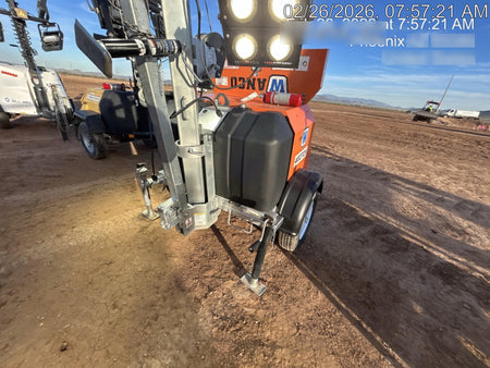 2024 Wanco WLTT-4MM4K Diesel, Deep Sea Controller, Shore Power Plug, Auto Start, (4) 350W LED Floodlights, 4kW Generator, 60 Gal Fuel Tank, 2" Ball, T3