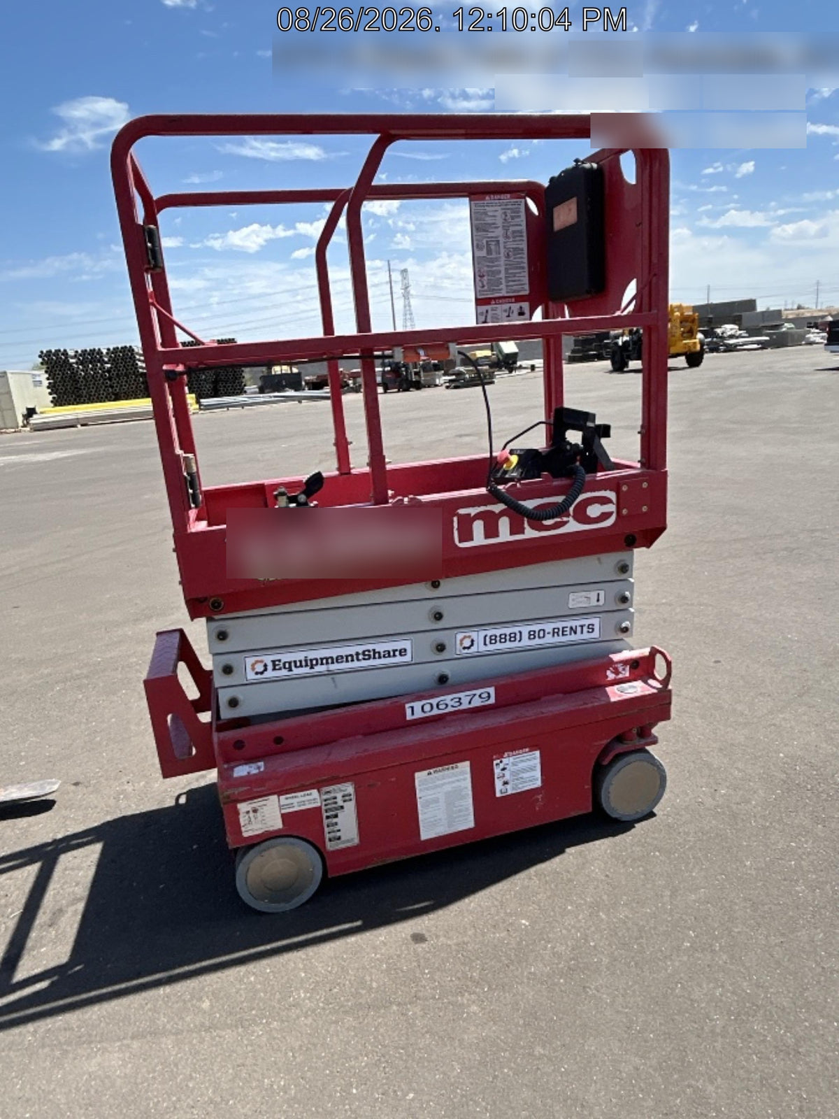 2020 MEC 1330SE Solid NM Tires, Steel Swing out Doors, LCS, Beacon, 900W Inverter