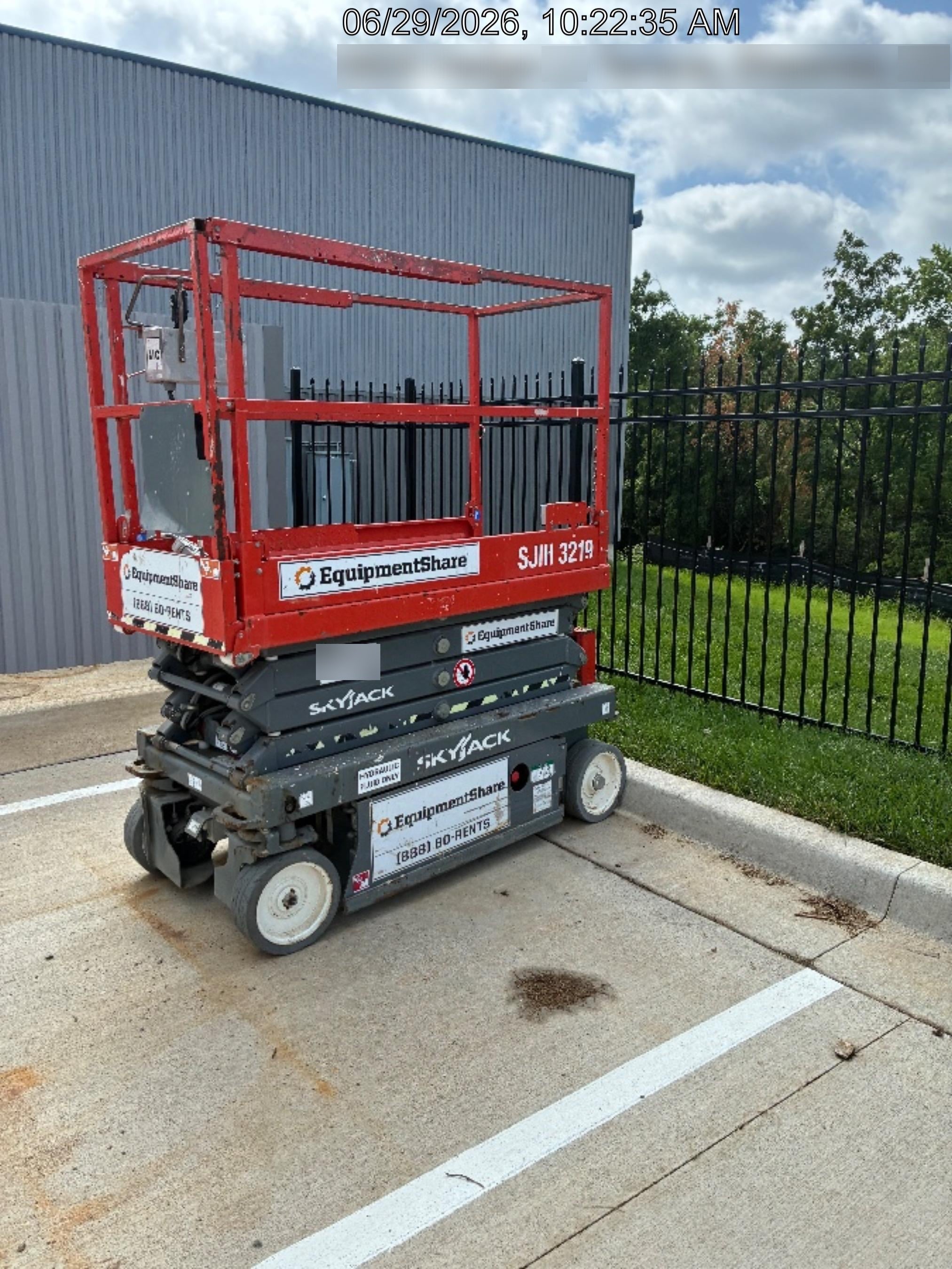 2019 Skyjack SJIII-3219 Standard w/Trojan Batteries