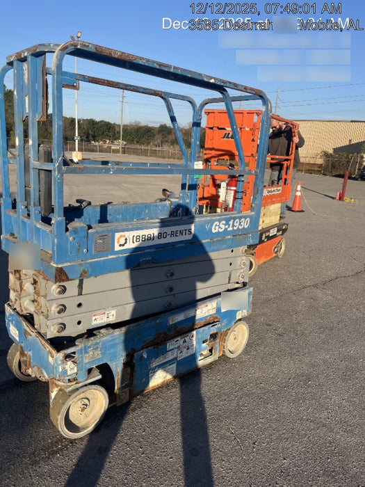 2018 Genie GS-1930 Genie GS-1930 Scissor Lift w/Standard Options