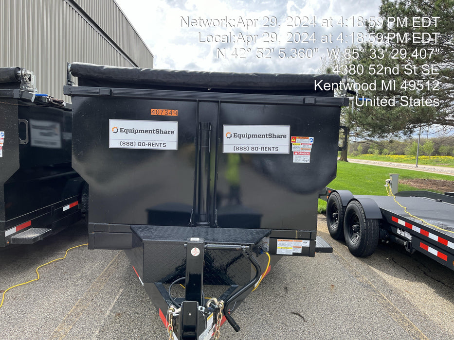 2024 TEXAS PRIDE TRAILERS DT714416KBP