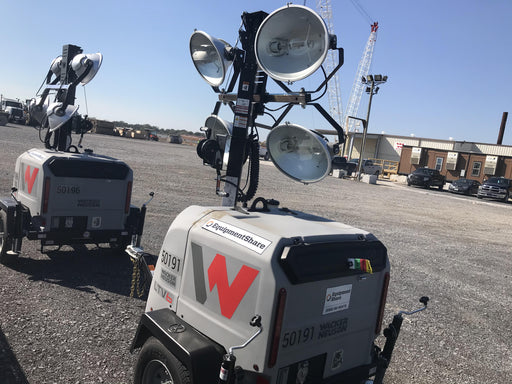 2019 Wacker Neuson LTV6L-MH Mobile Light Tower w/Fuel Level Sensor Installed