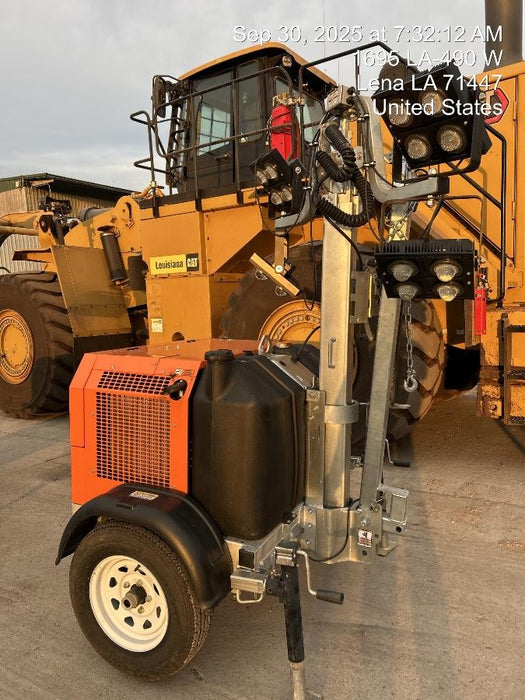 2024 Wanco WLTT-4MM4K Diesel, Deep Sea Controller, Shore Power Plug, Auto Start, (4) 350W LED Floodlights, 4kW Generator, 60 Gal Fuel Tank, 2" Ball, T3