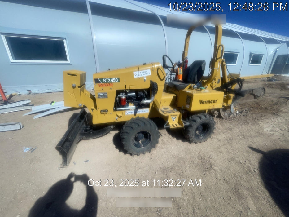 2023 VERMEER RTX450