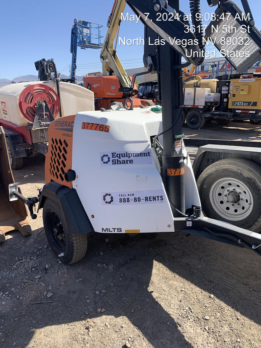 2023 Generac MLT2 Diesel, Flex Switch 120V Input, Powerzone Controller, 
(4) 320W LED Lights, 4kW Generator, 39.9 Gal Fuel Tank, 2" Ball, T3