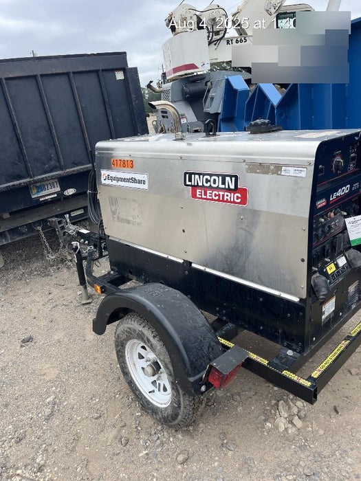 2024 Lincoln Electric LE400 Kubota V1505, Trlr, Cable Rack, Light Kit, ES Decals, T3