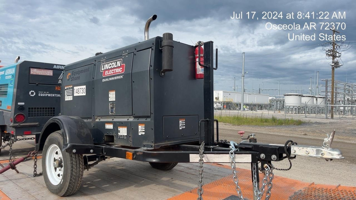 2021 Lincoln Electric Dual Maverick 200/200X Ready Pak 3 (includes trailer, cable rack, fender light kit)