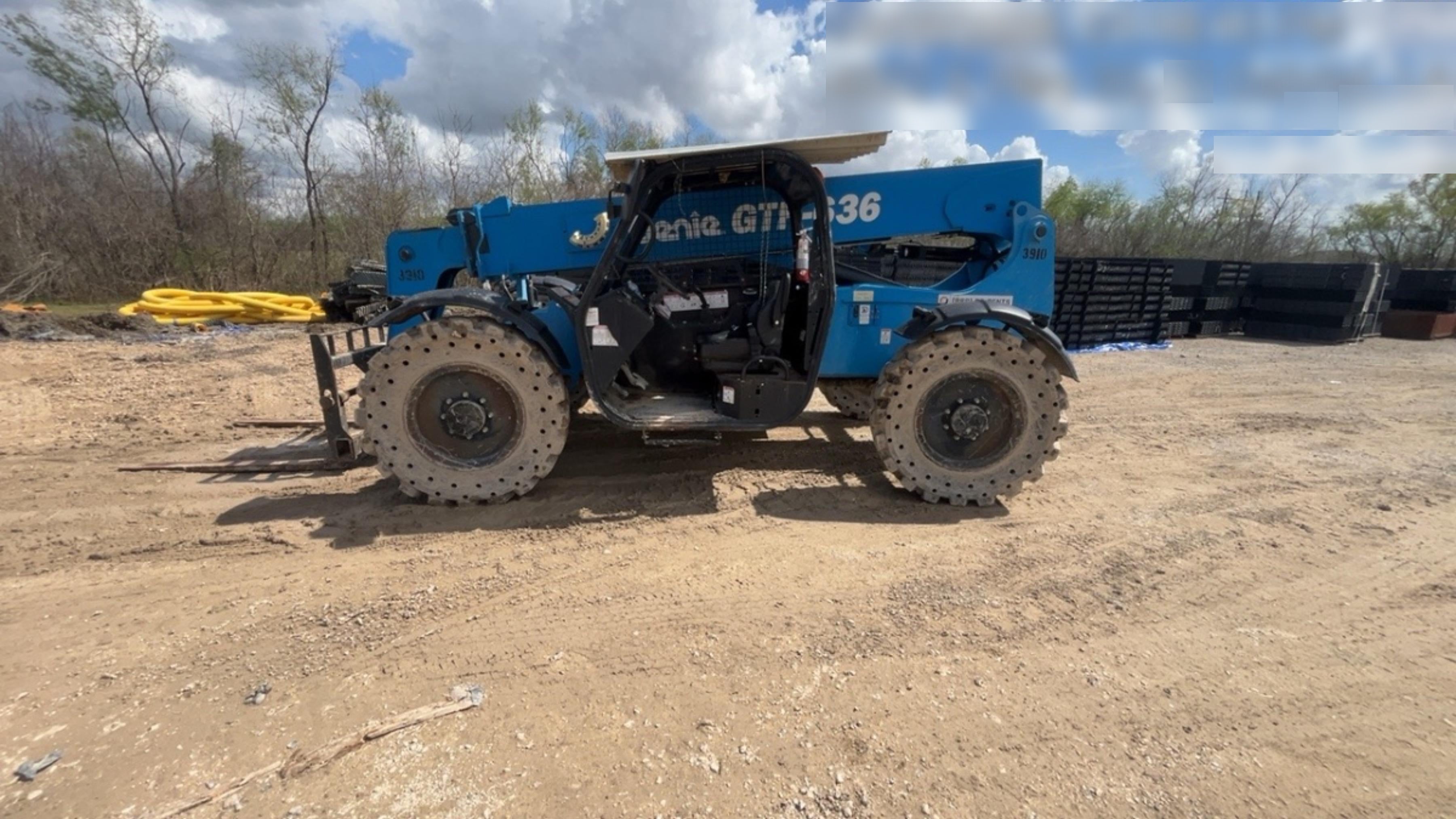 2017 Genie GTH-636 Genie GTH636, Foam Filled Tires, 48" carriage