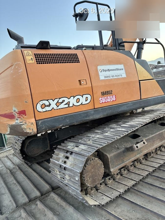 2021 CASE CX210D