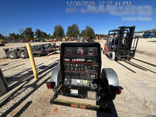 2022 Lincoln Electric LE400 Kubota V1505, Trlr, Cable Rack, Light Kit, ES Decals, T3