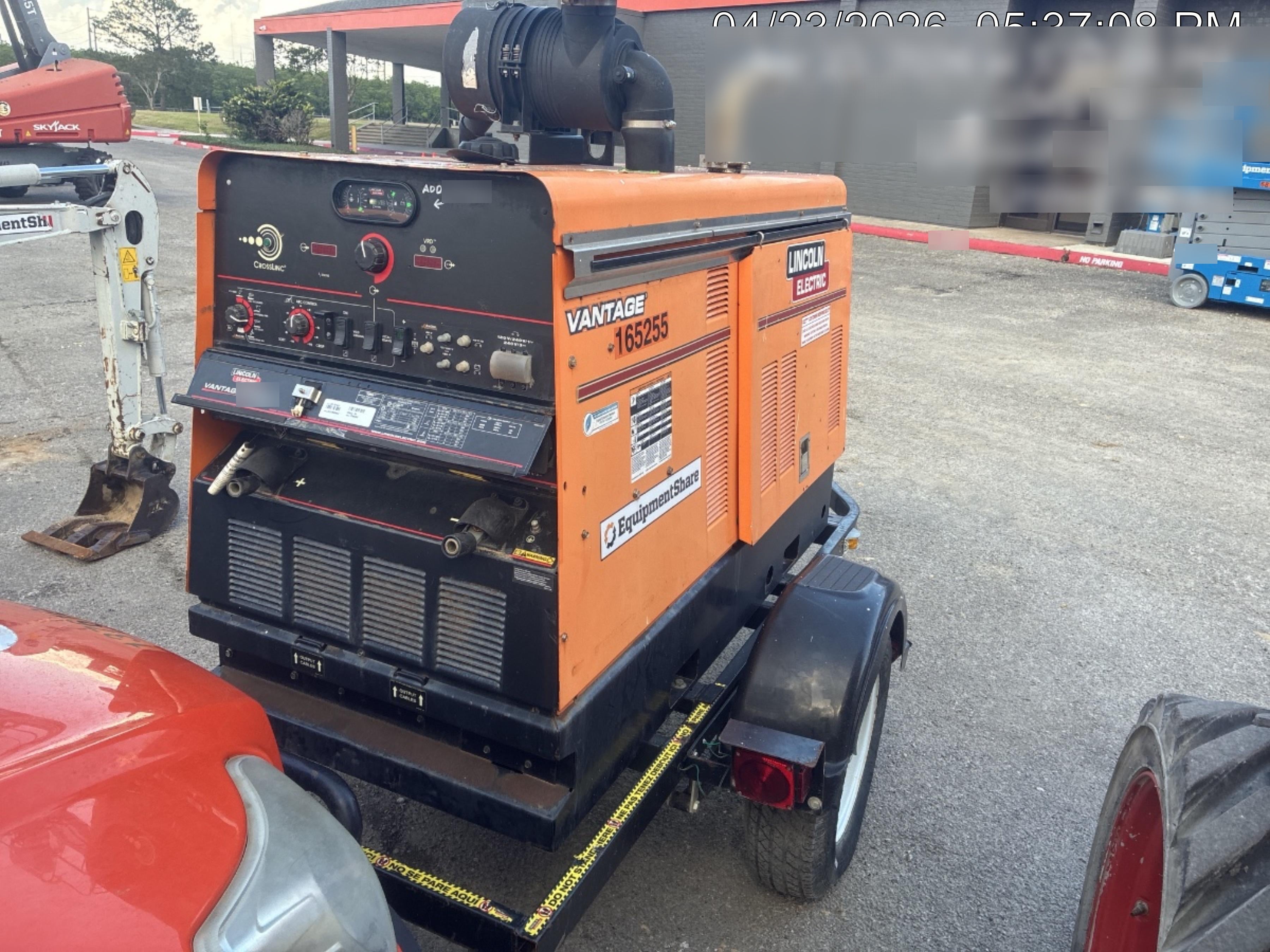2021 Lincoln Electric Vantage 549X VANTAGE 549X READY-PAK 3 (EQUIPMENTSHARE)