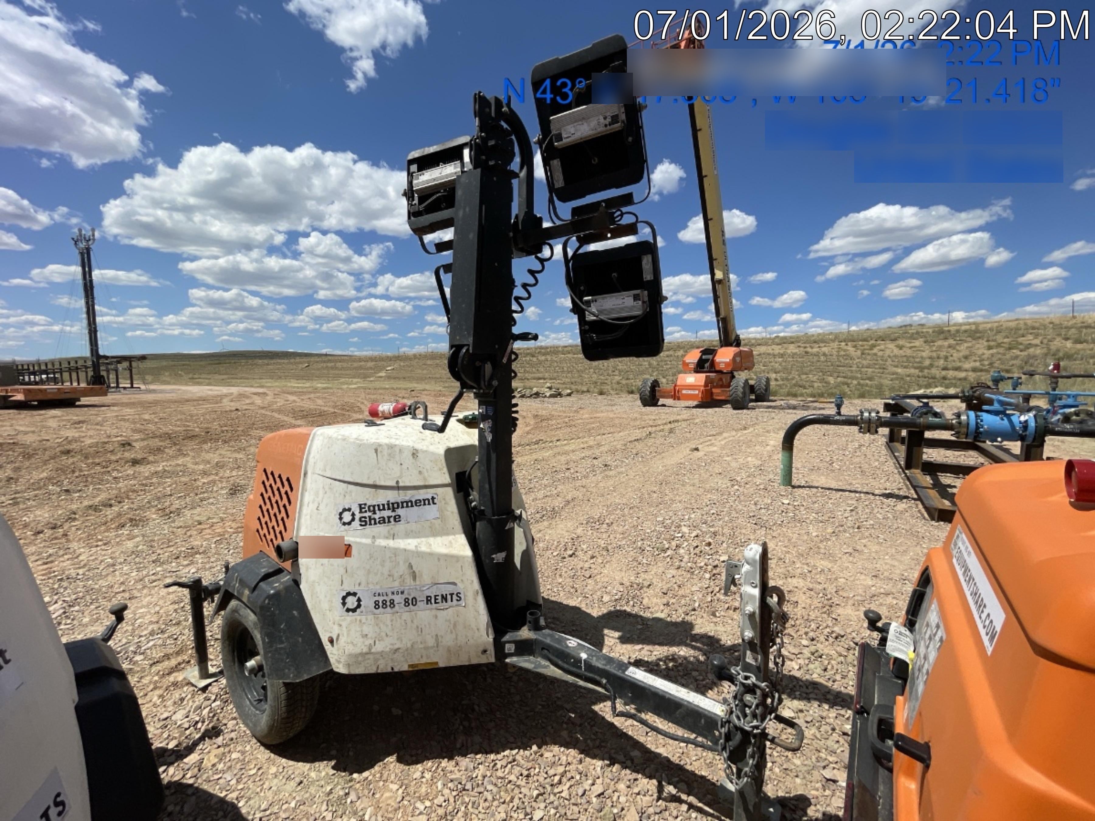 2023 Generac MLT2 Diesel, Flex Switch 120V Input, Powerzone Controller, (4) 320W LED Lights, 4kW Generator, 39.9 Gal Fuel Tank, 2" Ball, T3