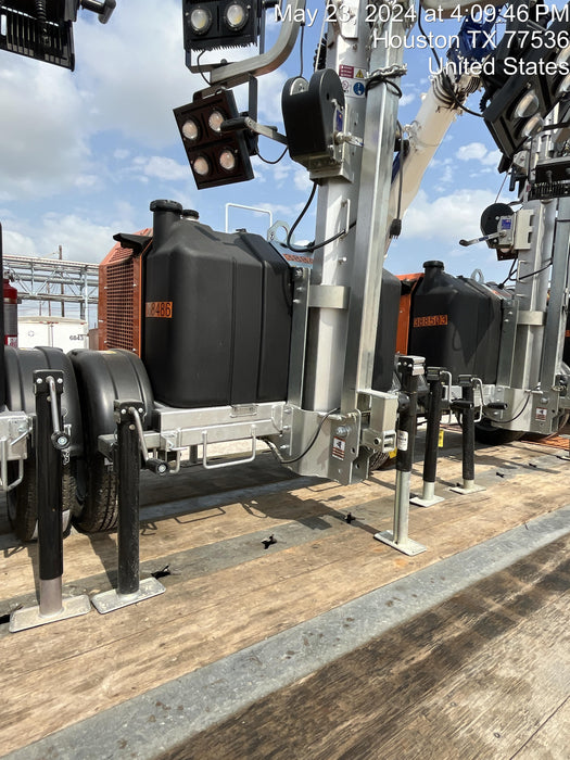 2024 Wanco WLTT-4MM4K Diesel, Deep Sea Controller, Shore Power Plug, Auto Start, (4) 350W LED Floodlights, 4kW Generator, 60 Gal Fuel Tank, 2" Ball, T3