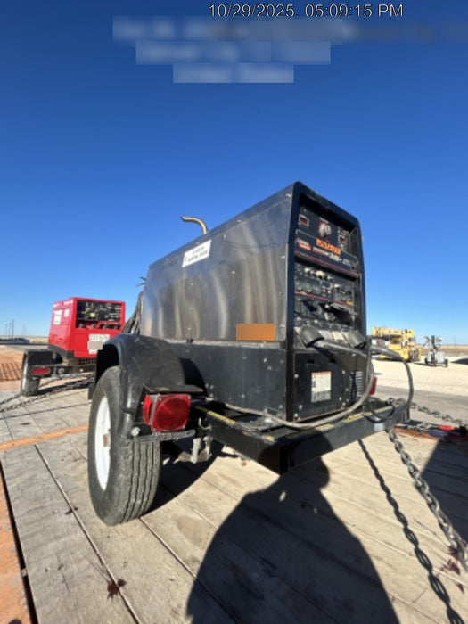 2019 Lincoln Electric Vantage 322 Welder Ready-Pak 3, Two wheel trailer, Fender and Light kit, Cable Rack