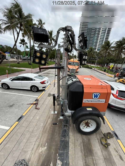 2023 Wanco WLTT-4MM4K Diesel, Deep Sea Controller, Shore Power Plug, Auto Start, (4) 350W LED Floodlights, 4kW Generator, 60 Gal Fuel Tank, 2" Ball, T3