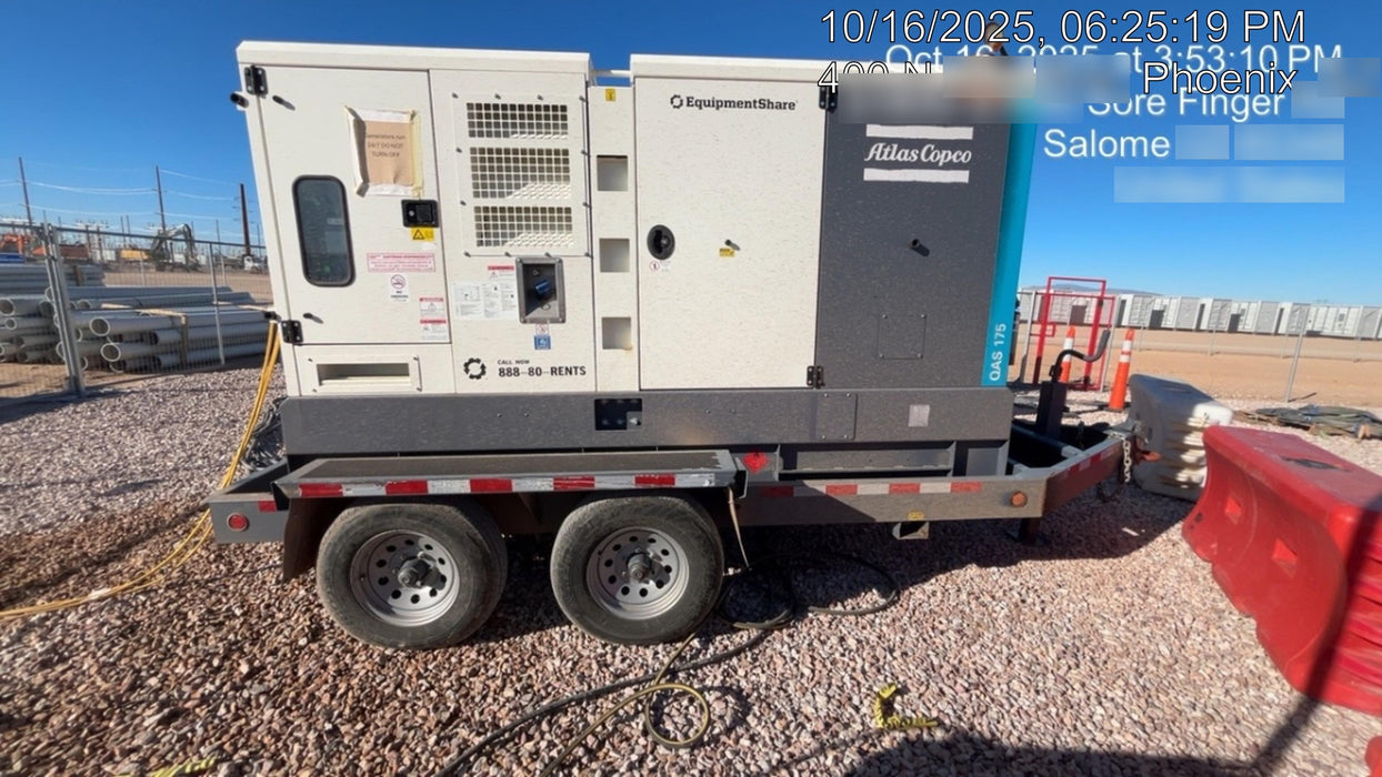 2022 ATLAS COPCO QAS 175