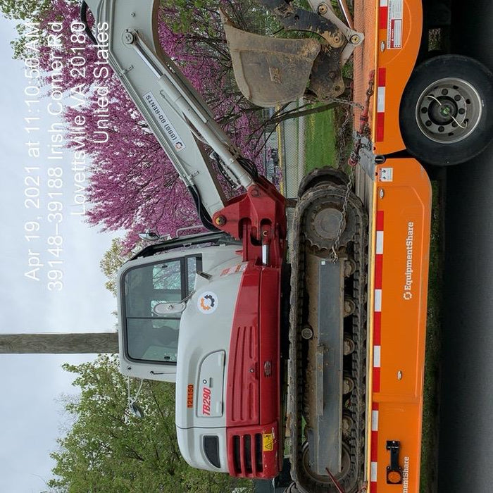 2020 Takeuchi TB290C Cab/Heat/Air, Rubber Tracks, Manual TAG QC