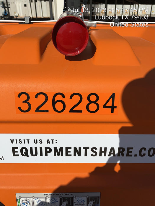 2023 Generac MLT2 Diesel, Flex Switch 120V Input, Powerzone Controller, (4) 320W LED Lights, 4kW Generator, 39.9 Gal Fuel Tank, 2" Ball, T3