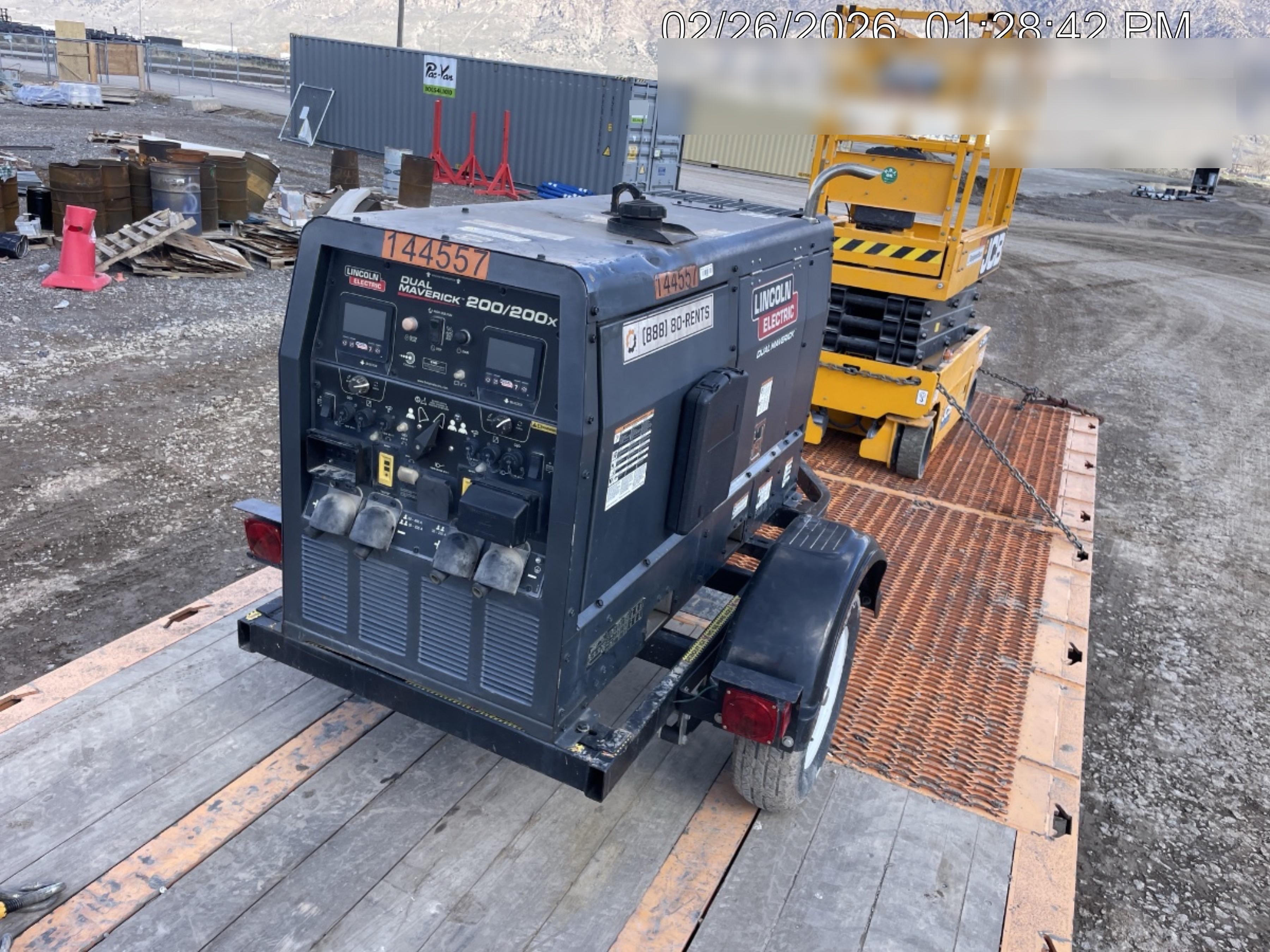 2021 Lincoln Electric Dual Maverick 200/200X Ready Pak 3 (includes trailer, cable rack, fender light kit)