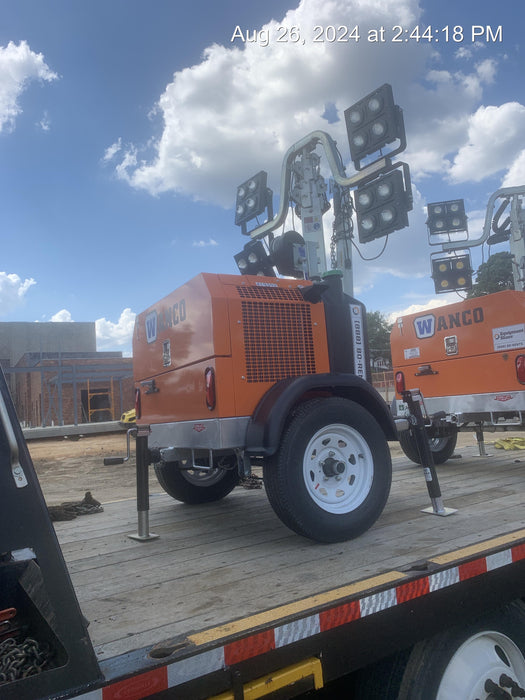 2024 Wanco WLTT-4MM4K Diesel, Deep Sea Controller, Shore Power Plug, Auto Start, (4) 350W LED Floodlights, 4kW Generator, 60 Gal Fuel Tank, 2" Ball, T3