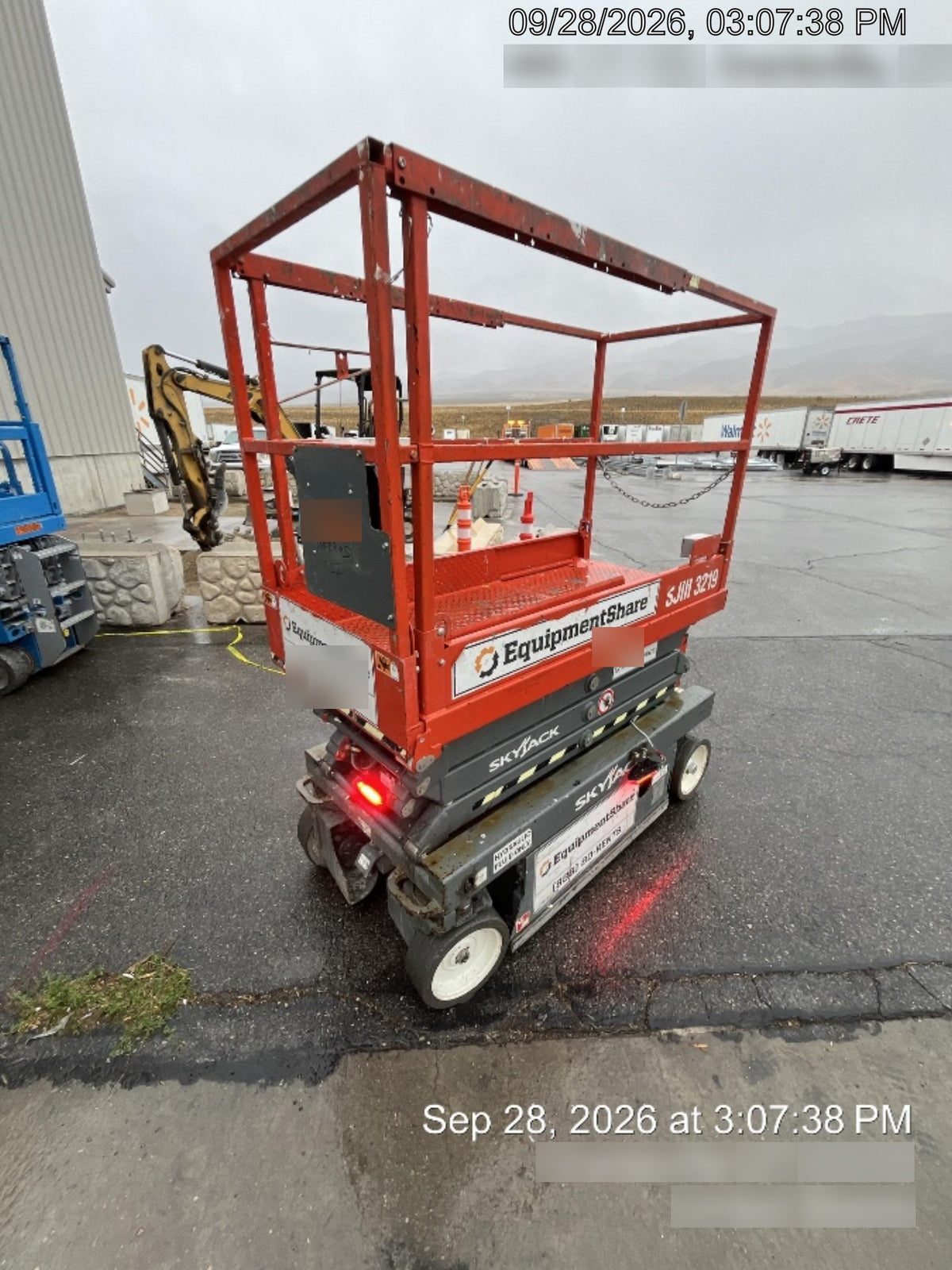 2019 Skyjack SJIII-3219 Standard Options