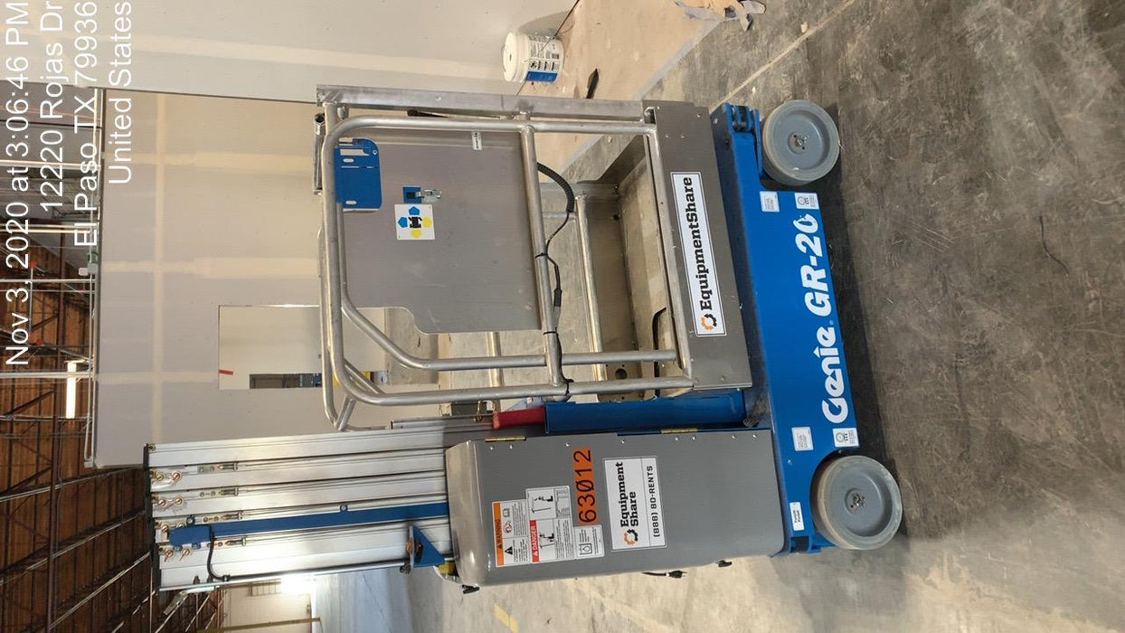 2020 GENIE GR-20