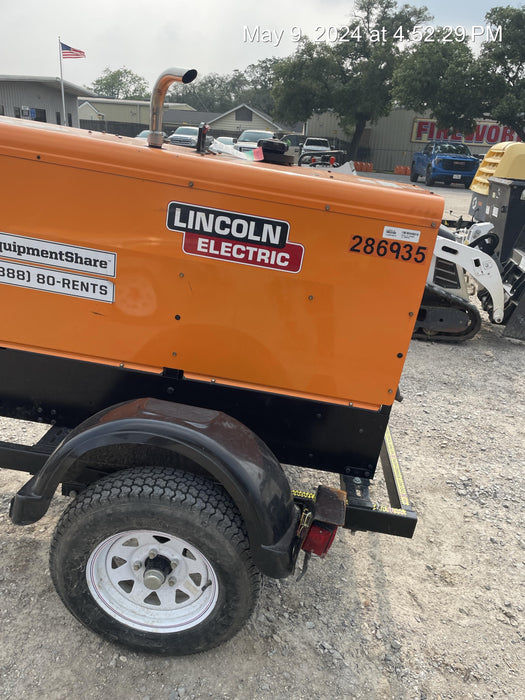 2022 Lincoln Electric LE400 Kubota V1505, Trlr, Cable Rack, Light Kit, ES Decals, T3