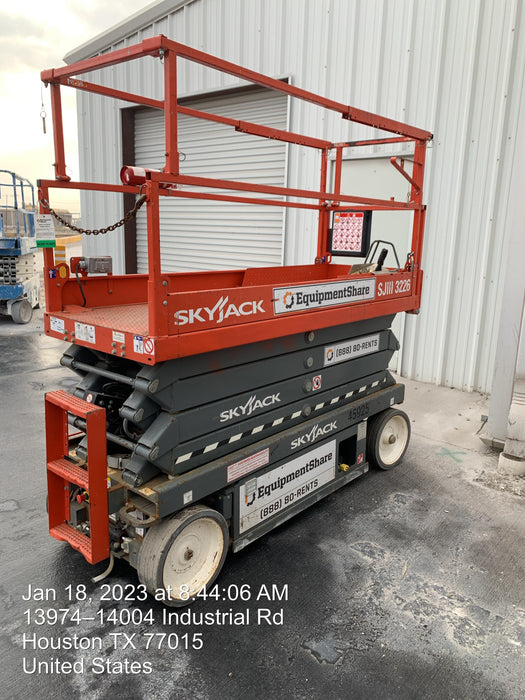 2019 Skyjack SJIII-3226 Standard Options, Trojan Batteries