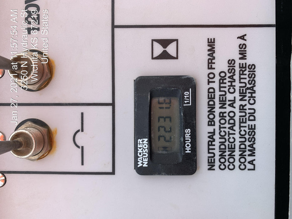 2019 Wacker Neuson LTV6L-MH Wacker Neuson LTV6L Mobile Light Tower w/Fuel Level Sensor Installed