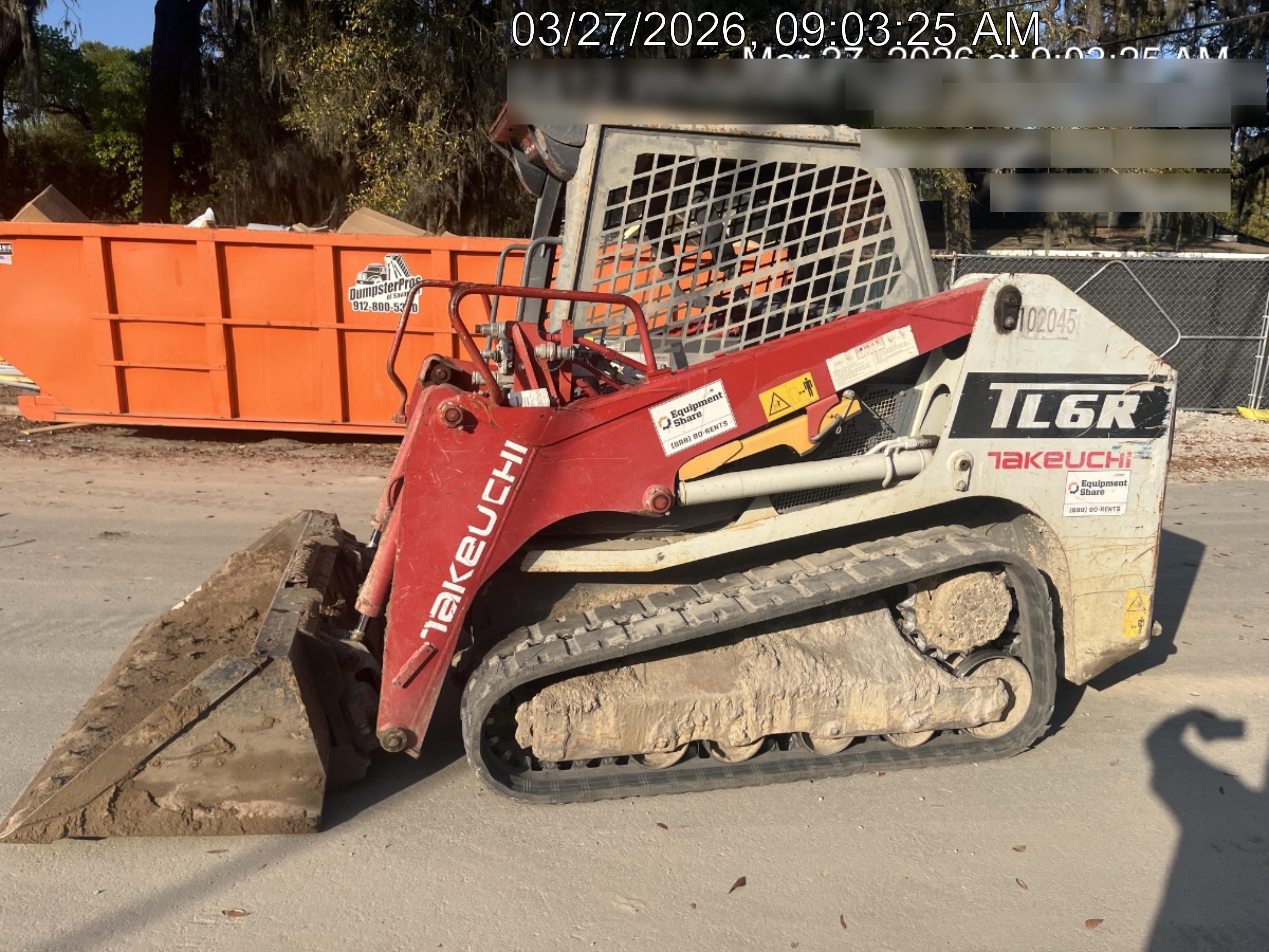 2020 TAKEUCHI TL6R